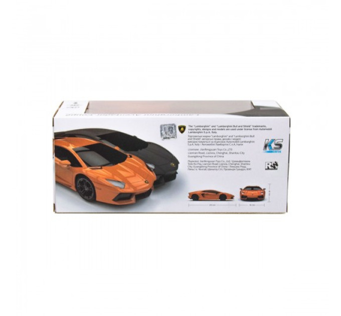 Автомобіль KS Drive на р/к - Lamborghini Aventador LP 700-4 (1:24, 2.4Ghz, оранжевий)