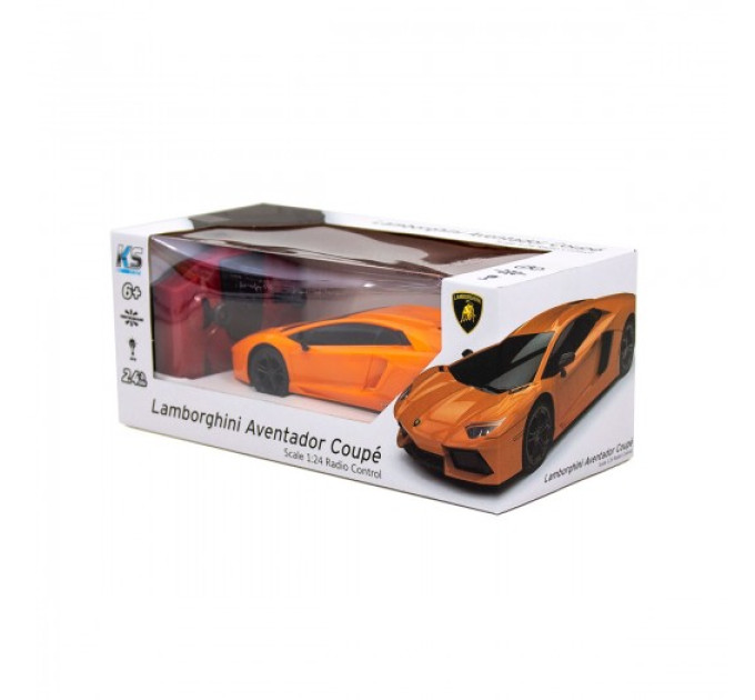 Автомобіль KS Drive на р/к - Lamborghini Aventador LP 700-4 (1:24, 2.4Ghz, оранжевий)