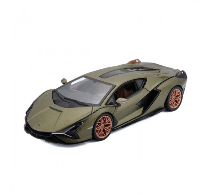 Автомодель - LAMBORGHINI SIÁN FKP 37 (асорті зелений металік, червоний металік, 1:24)