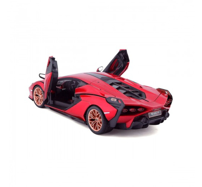Автомодель - LAMBORGHINI SIÁN FKP 37 (асорті зелений металік, червоний металік, 1:24)