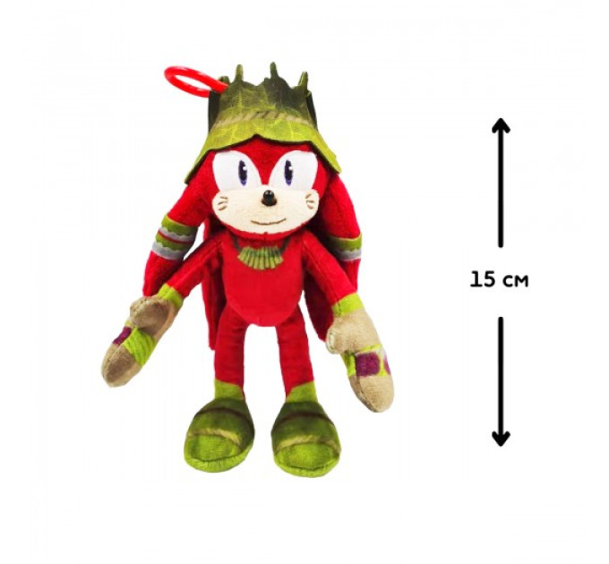 М'яка іграшка на кліпсі Sonic Prime – Наклз