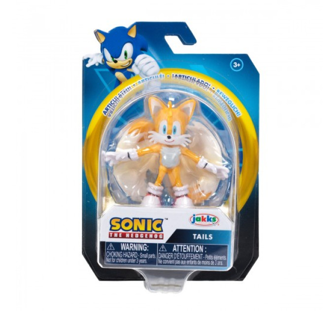 Ігрова фігурка з артикуляцією SONIC THE HEDGEHOG - Модерн Тейлз 6 cm