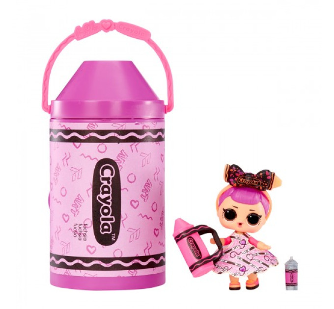 Игровой набор с куклой L.O.L. Surprise! серии Crayola – Цветнашки