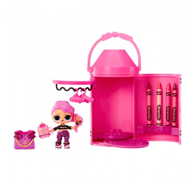 Игровой набор с куклой L.O.L. Surprise! серии Crayola – Цветнашки