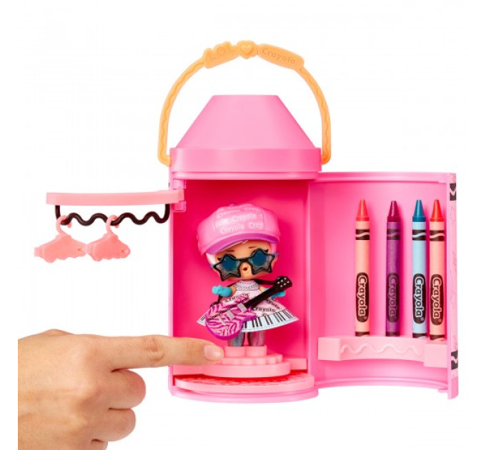 Игровой набор с куклой L.O.L. Surprise! серии Crayola – Цветнашки