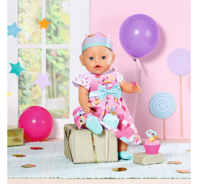 Набір одягу для ляльки Baby born - День народження делюкс