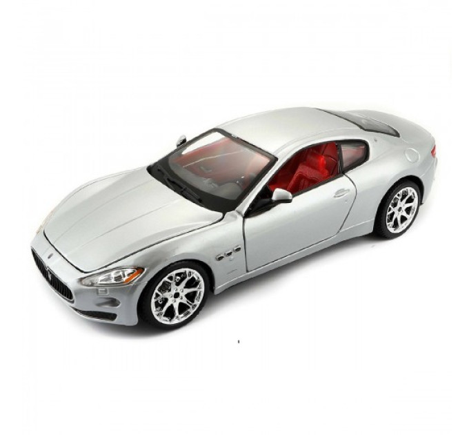 Автомодель - Maserati Grantourismo (2008) (асорті чорний, сріблястий, 1:24)