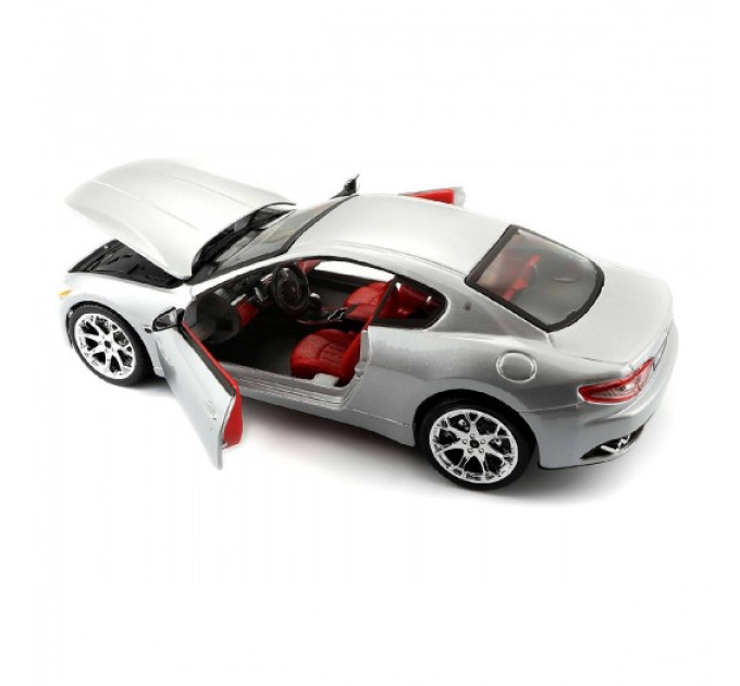 Автомодель - Maserati Grantourismo (2008) (асорті чорний, сріблястий, 1:24)
