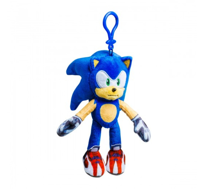 М'яка іграшка на кліпсі Sonic Prime – Сонік-спортсмен