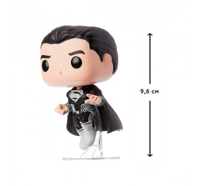 Ігрова фігурка Funko POP! серії Ліга Справедливості – Супермен (чорний костюм)
