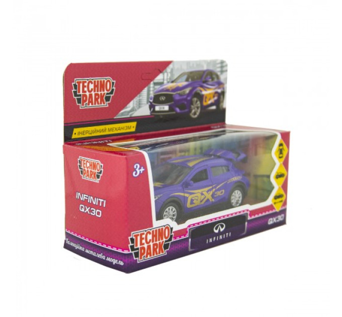 Автомодель GLAMCAR - INFINITI QX30 (фіолетовий)