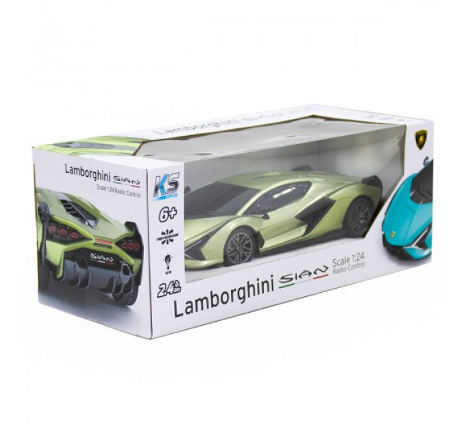 Автомобіль KS Drive на р/к - Lamborghini Sian (1:24, зелений)