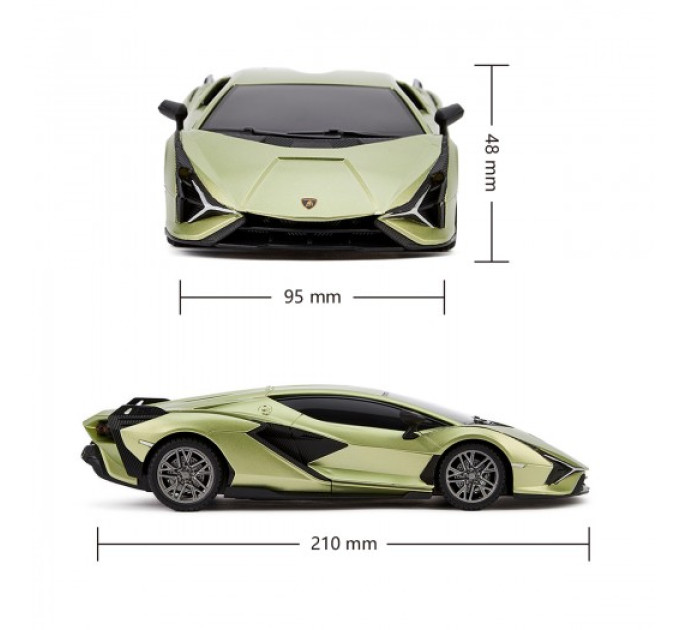 Автомобіль KS Drive на р/к - Lamborghini Sian (1:24, зелений)