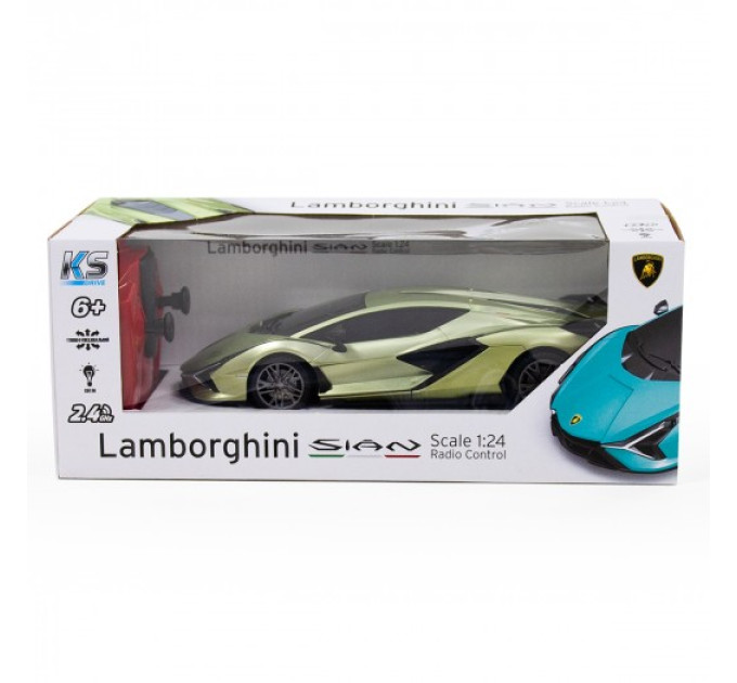 Автомобіль KS Drive на р/к - Lamborghini Sian (1:24, зелений)