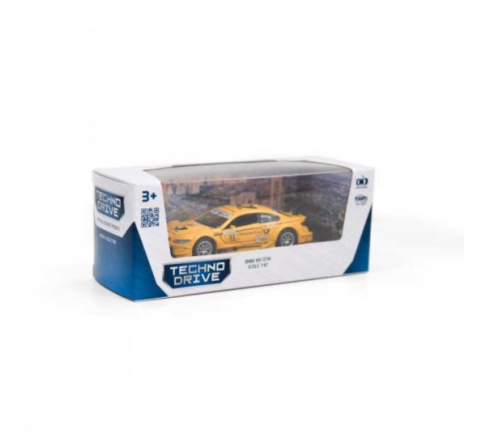 Автомодель - BMW M3 DTM (жовтий)