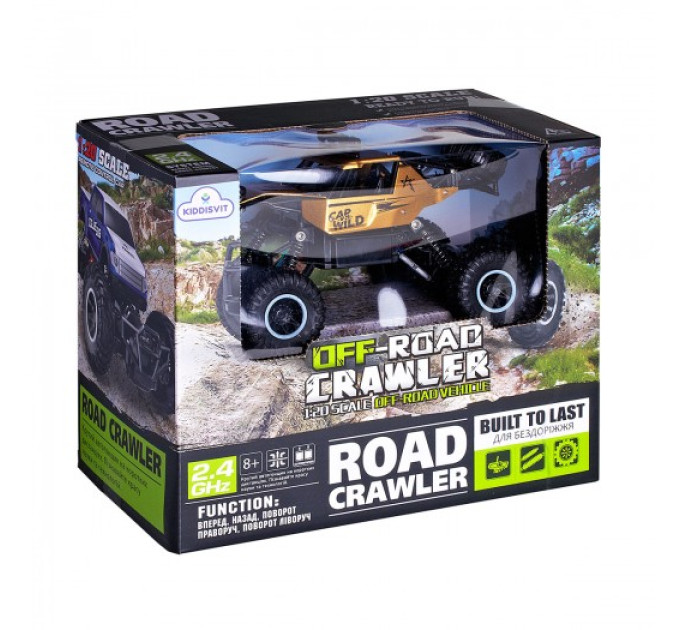 Автомобіль Off-Road Crawler З Р/К - Car Vs Wild (Золотий)