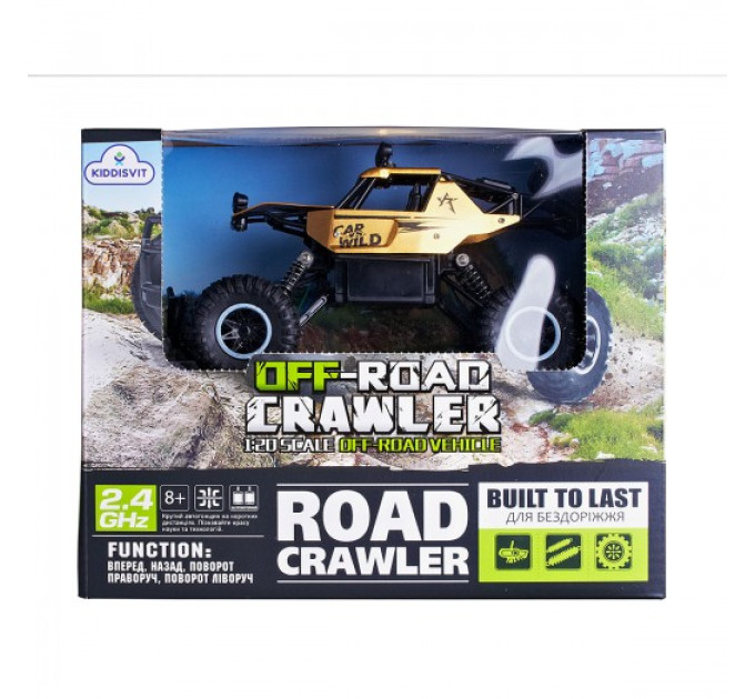 Автомобіль Off-Road Crawler З Р/К - Car Vs Wild (Золотий)