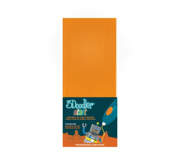Набір Стрижнів Для 3D-Ручки 3Doodler Start (Помаранчевий)