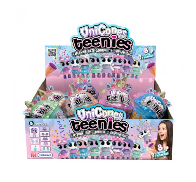 Набор с фигуркой Unicones «Teenies» – Единорог с сюрпризом
