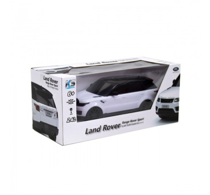 Автомобіль KS Drive на р/к - Land Rover Range Rover Sport (1:24, 2.4Ghz, білий)