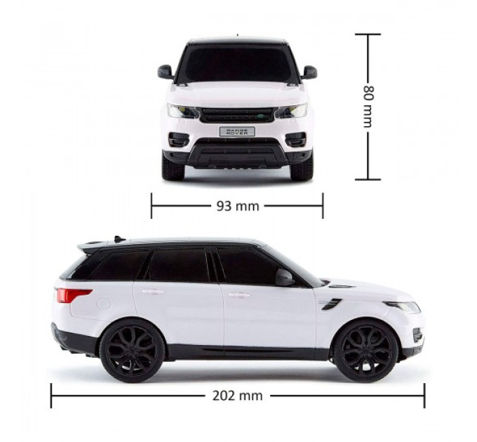 Автомобіль KS Drive на р/к - Land Rover Range Rover Sport (1:24, 2.4Ghz, білий)