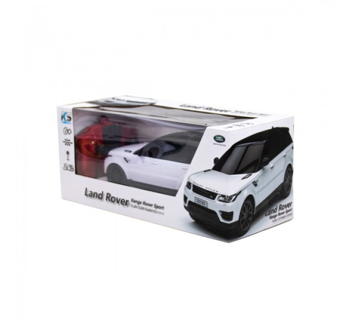 Автомобіль KS Drive на р/к - Land Rover Range Rover Sport (1:24, 2.4Ghz, білий)