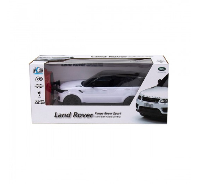 Автомобіль KS Drive на р/к - Land Rover Range Rover Sport (1:24, 2.4Ghz, білий)