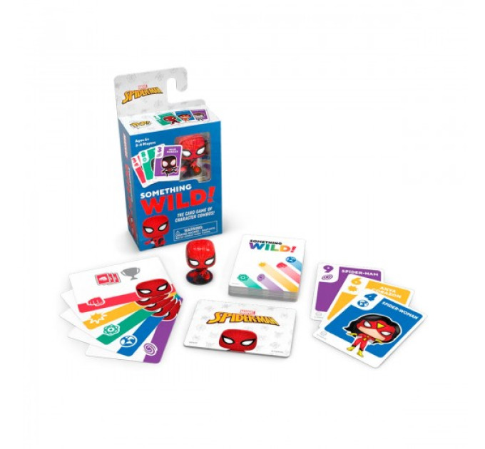 Настільна гра з картками Funko Something Wild! – Людина-павук