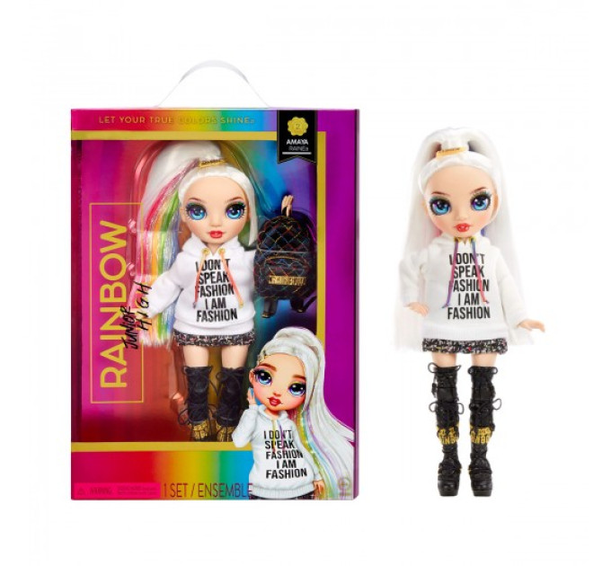 Лялька Rainbow High серії Junior High - Амая Реін