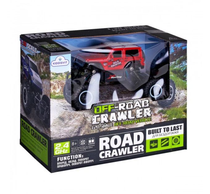 Автомобіль Off-Road Crawler З Р/К -  Wild Country (Червоний)