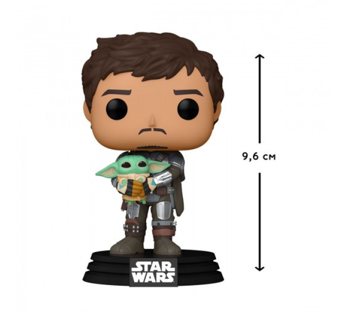 Ігрова фігурка Funko POP! - Мандалорець з Ґроґу