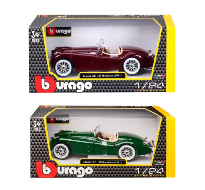Автомодель - Jaguar Xk 120 (1951) (1:24)