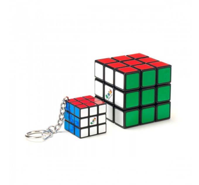 Набір головоломок 3х3 Rubik's Класичне Пакування - Кубик та міні-кубик (з кільцем)