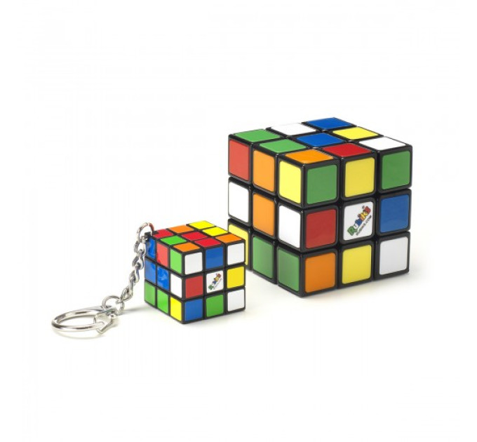 Набір головоломок 3х3 Rubik's Класичне Пакування - Кубик та міні-кубик (з кільцем)