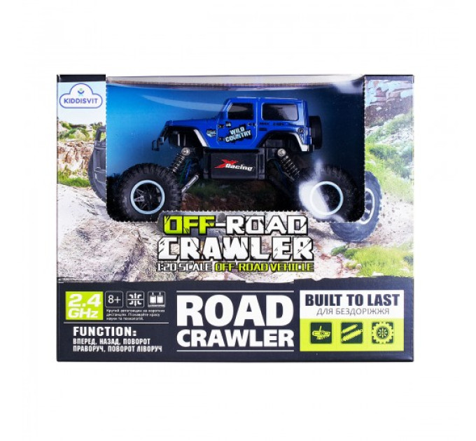 Автомобіль Off-Road Crawler З Р/К -  Wild Country (Синій)