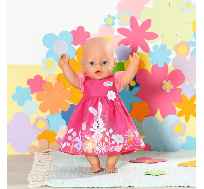 Одяг для ляльки Baby Born - Сукня з квітами