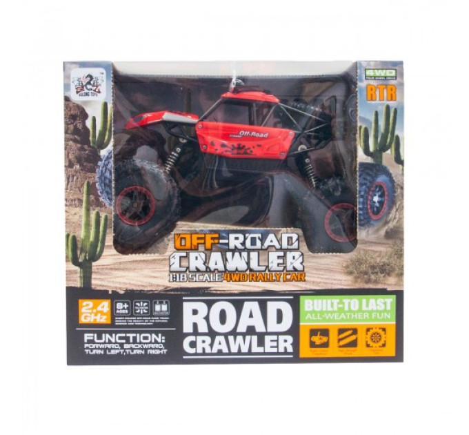 Автомобіль Off-Road Crawler З Р/К - Super Sport (Червоний, 1:18)