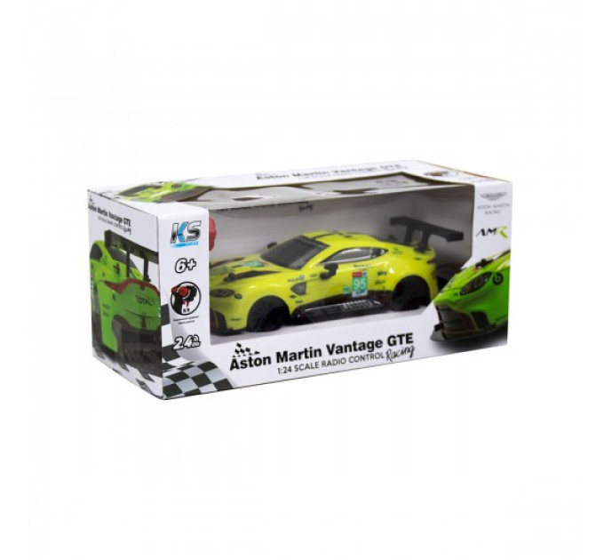 Автомобіль KS Drive на р/к - Aston Martin New Vantage GTE (1:24, 2.4Ghz, зелений)