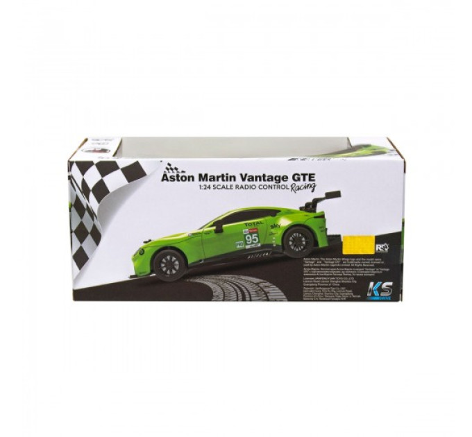 Автомобіль KS Drive на р/к - Aston Martin New Vantage GTE (1:24, 2.4Ghz, зелений)