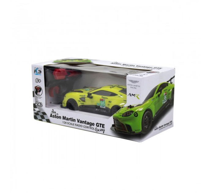 Автомобіль KS Drive на р/к - Aston Martin New Vantage GTE (1:24, 2.4Ghz, зелений)