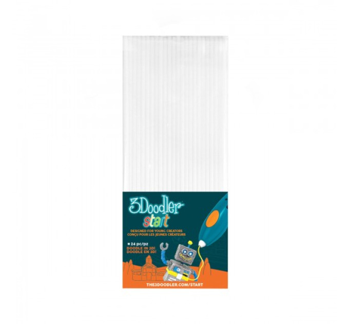 Набір Стрижнів Для 3D-Ручки 3Doodler Start (Білий)