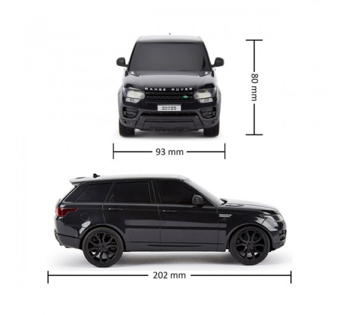 Автомобіль KS Drive на р/к - Land Range Rover Sport (1:24, 2.4Ghz, чорний)