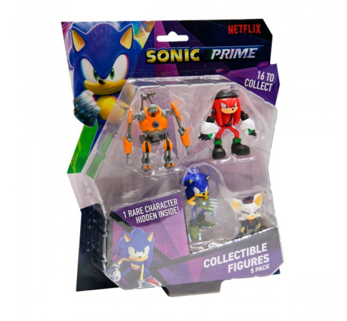 Набір ігрових фігурок Sonic Prime – Пригоди Соніка