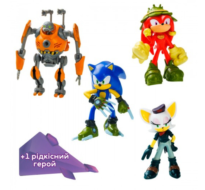 Набір ігрових фігурок Sonic Prime – Пригоди Соніка