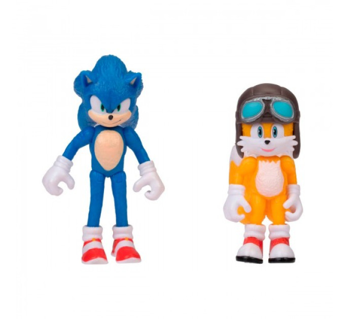 Ігровий набір з фігурками SONIC THE HEDGEHOG 2 - Сонік і Тейлз на біплані