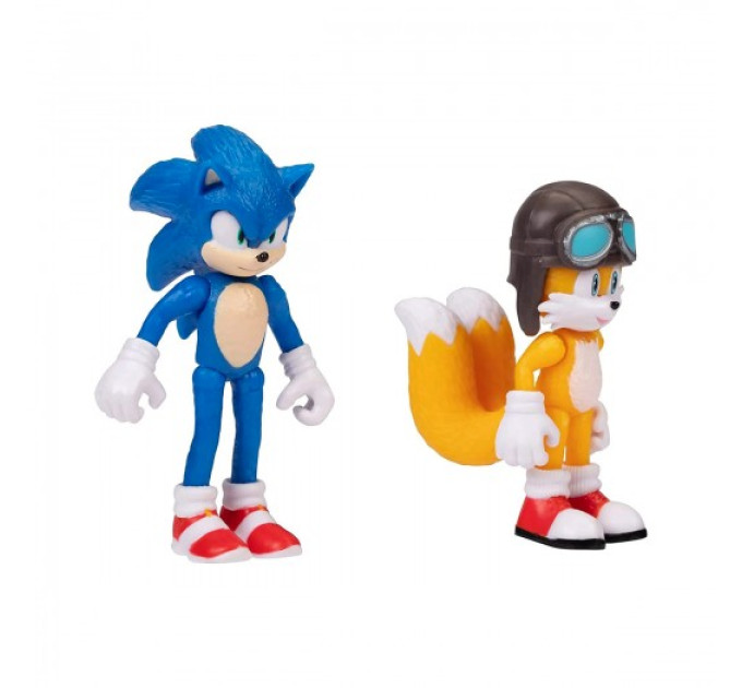 Ігровий набір з фігурками SONIC THE HEDGEHOG 2 - Сонік і Тейлз на біплані
