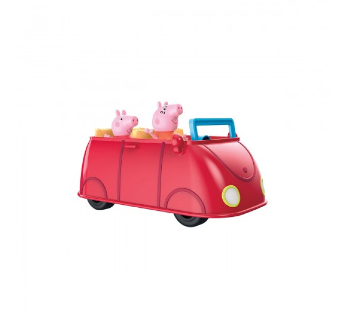 Игровой набор Peppa - Машина семьи Пеппы (2 фигурки, звук)