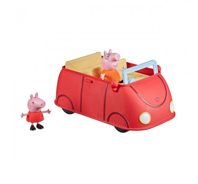 Игровой набор Peppa - Машина семьи Пеппы (2 фигурки, звук)