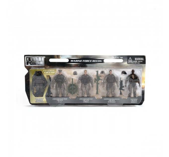 Ігровий набір фігурок солдатів ELITE FORCE  — РОЗВІДКА (5 фігурок, аксес.)