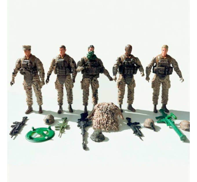 Ігровий набір фігурок солдатів ELITE FORCE  — РОЗВІДКА (5 фігурок, аксес.)
